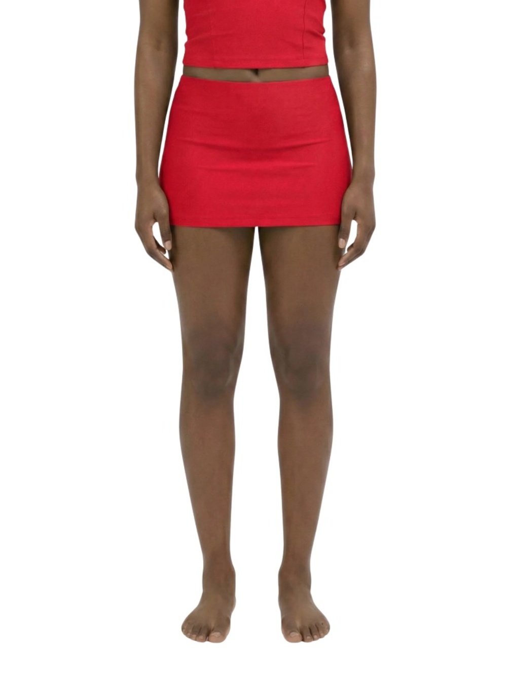 MICRO MINI SKIRT - Redcoat